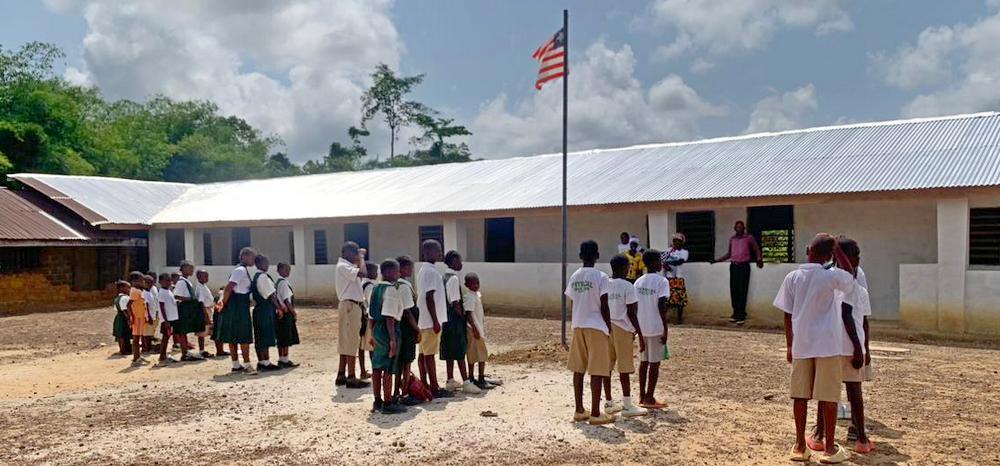 szkoła św. Kizito w Kanweaken, Liberia